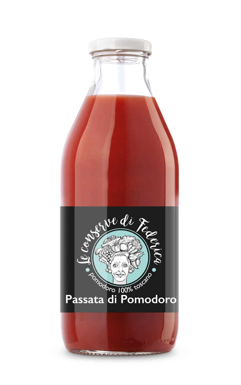 Etichette salsa di pomodoro